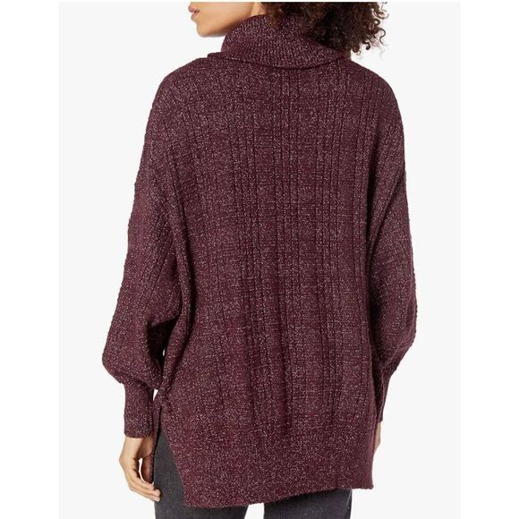 Lucky Brand Textured Stitch Turtleneck Sweater - Picture 2 of 2